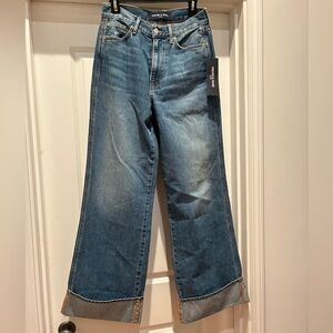 Veronica Beard: Taylor High Rise Wide Leg Jeans Sz 28